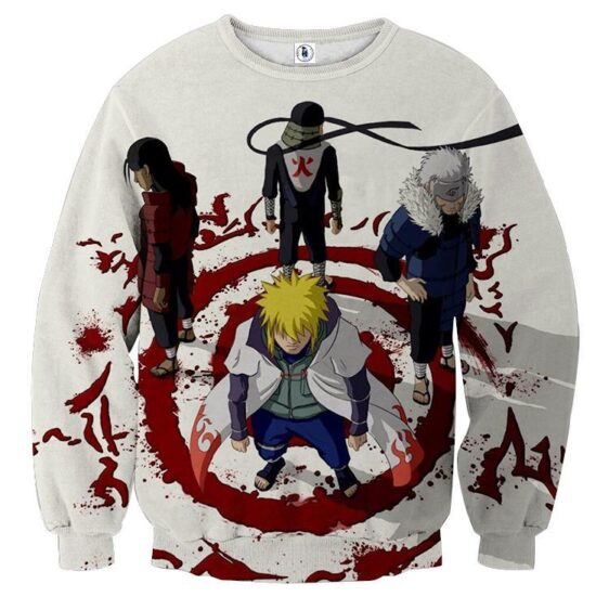 Anime Naruto Shippuden Hokage Japanese Anime Cool Sweatshirt - Konoha Stuff