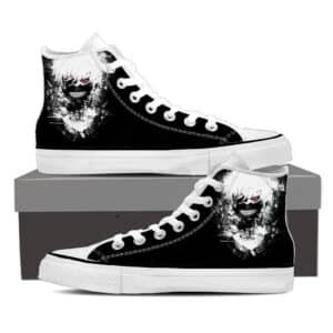 Tokyo Ghoul Anime Fashionable Design Vibrant Sneaker Shoes