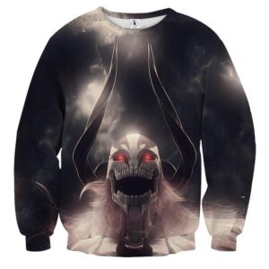 Bleach Ichigo Full Form Hollow Mask Full Print Sweatshirt - Konoha Stuff