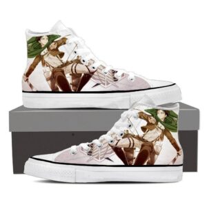 Attack On Titan Levi The Survey Corps Cool Fashionable Shoes
