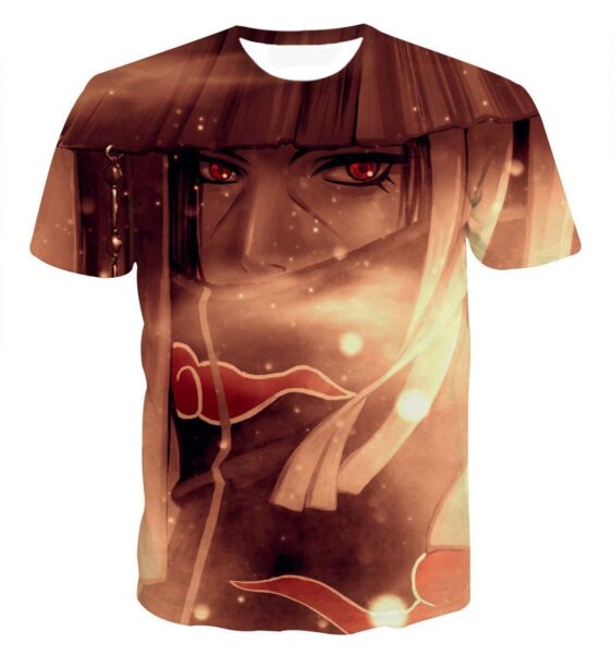 Uchiha Itachi Power Akatsuki Criminal Clan Sasuke Brother Trendy T-shirt - Konoha Stuff