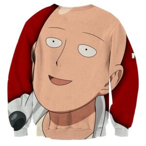 One-Punch Man Saitama Meme Face Cool 3D Print Sweatshirt - Konoha Stuff