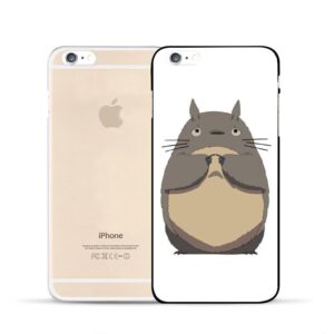 Totoro Japan Ghibli Anime Confuse Sad Creature Cute Case for iPhone 6 7 S Plus - Konoha Stuff