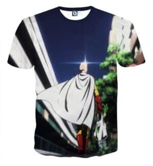 One-Punch Man Saitama Going To The Market Cool Design T-shirt - Konoha Stuff