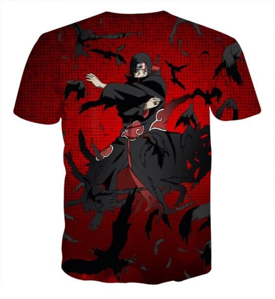Powerful Uchiha Itachi Akatsuki Criminal Clan Deadly Skill Trendy T-shirt - Konoha Stuff