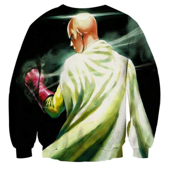 One-Punch Man Saitama Strong Hero Amazing Full Print Sweatshirt - Konoha Stuff
