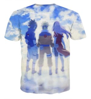 Sasuke Naruto Sakura Happy Moment The Great Friendship Cool T-shirt - Konoha Stuff