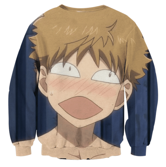 Big Windup Anime Shy and Cute Mihashi Ren 3D Print Sweater - Konoha Stuff