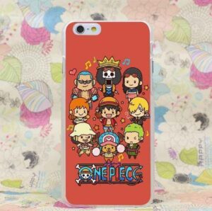 One Piece Straw Hat Pirate Crew Logo Chibi Style Case for iPhone 4 5 6 7 Plus - Konoha Stuff