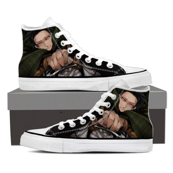 Attack On Titan Deadly Levi Ackerman Killing Swag Shoes