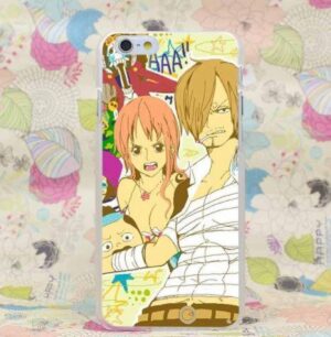 One Piece Vinsmoke Sanji Nami Funny Brook New iPhone 4 5 6 7 Plus Case - Konoha Stuff