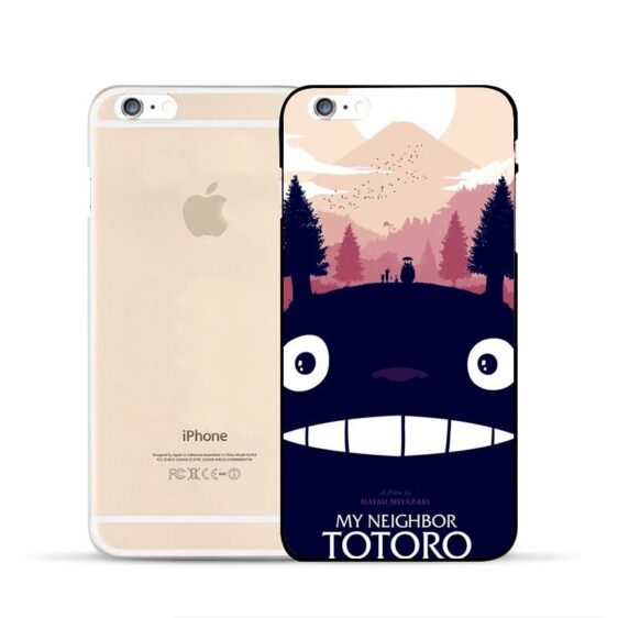 Totoro Japan Ghibli Anime Poster Land Scape Fuji Cute Case for iPhone 6 7 S Plus - Konoha Stuff