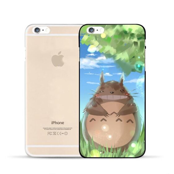 Totoro Paint Ghibli Studio Anime Cute Fan Art Design Case for iPhone 6 7 S Plus - Konoha Stuff