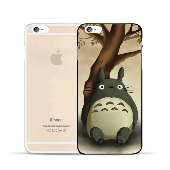 Totoro Ghibli Anime Famous Creature Tree Cute Design Case for iPhone 6 7 S Plus - Konoha Stuff