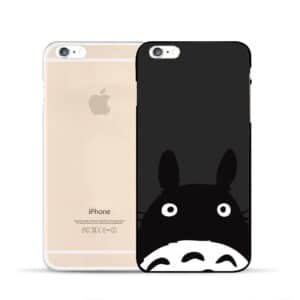 Totoro Ghibli Anime Mythical Creature Cute Black White Case for iPhone 6 7 S Plus - Konoha Stuff