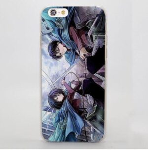 Attack On Titan Main Characters Art Design Style Cool iPhone 4 5 6 7 Plus Case - Konoha Stuff