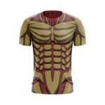 Attack On Titan Reiner Armored Titan Form Cosplay 3D T-Shirt