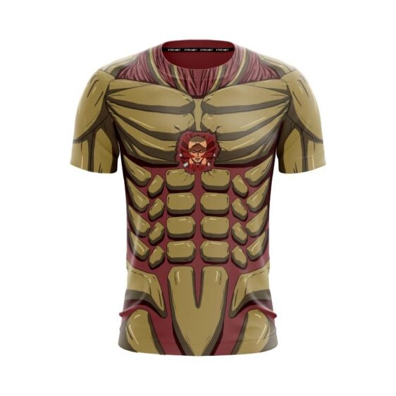 Attack On Titan Reiner Braun Armored Titan Cosplay T-Shirt