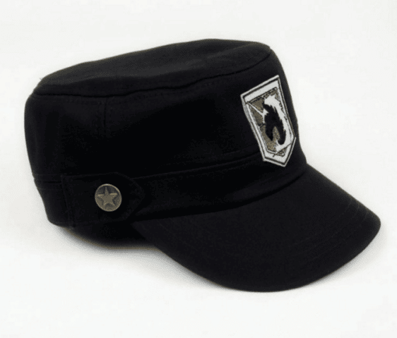 Attack On Titan Shingeki No Kyojin The Military Police Logo Military Cap Hat - Konoha Stuff