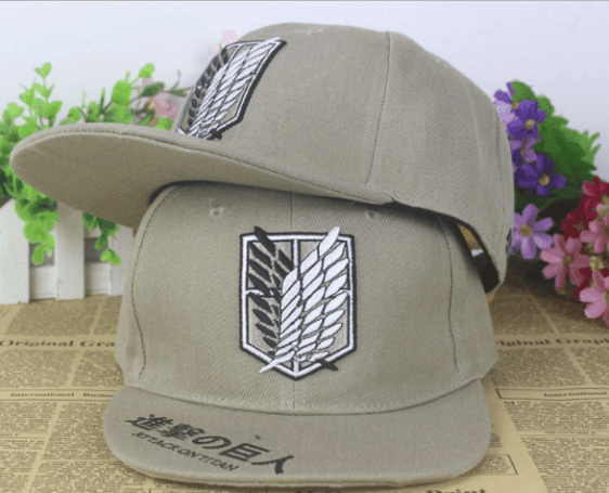 Attack On Titan Survey Corps Wings Of Freedom Hip Hop Hat Cap Snapback - Konoha Stuff