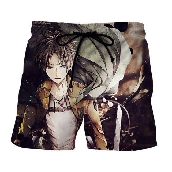 Attack on Titan Anime Eren Yeager Scout Regiment Boardshorts