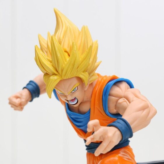 DBZ Son Goku Super Saiyan 2 Rigid Yellow Hair Transformation Action Figure - Saiyan Stuff - 4