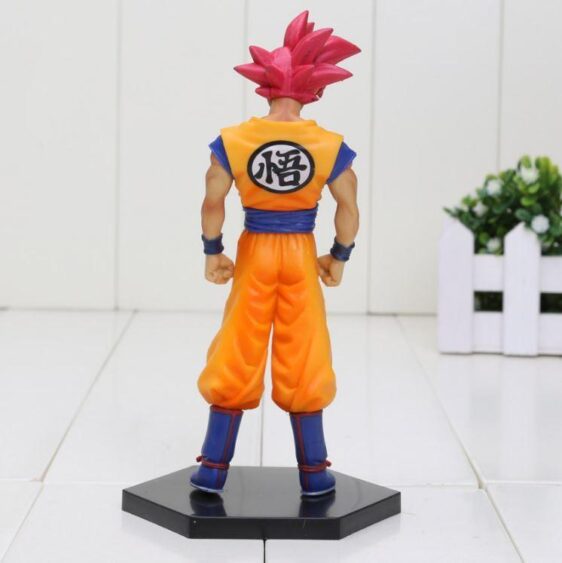 DBZ Son Goku Super Saiyan God Transformation Collectible Action Figure - Saiyan Stuff - 3