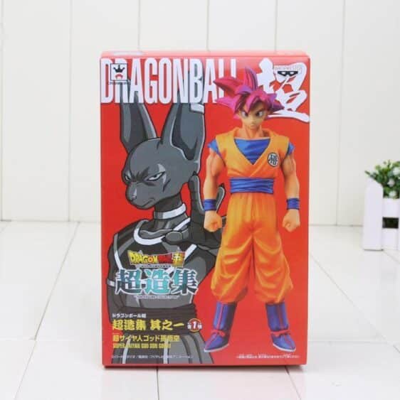 DBZ Son Goku Super Saiyan God Transformation Collectible Action Figure - Saiyan Stuff - 6