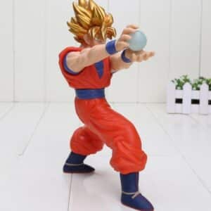DBZ Super Saiyan Son Goku Kamehameha Energy Attack PVC Action Figure - Saiyan Stuff - 1