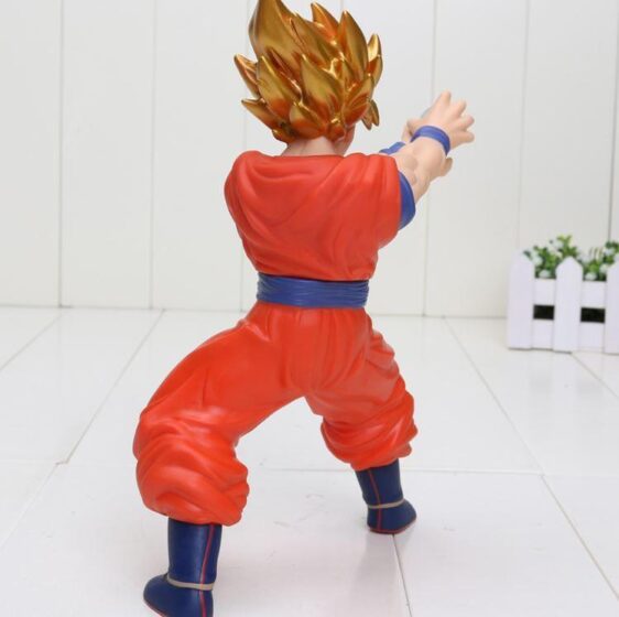 DBZ Super Saiyan Son Goku Kamehameha Energy Attack PVC Action Figure - Saiyan Stuff - 3