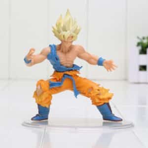 DBZ Super Saiyan Son Goku SSJ1 Dragon Wild Styling Action Figure 10cm - Saiyan Stuff - 1