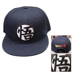Dragon Ball Cool Black Goku Hip Hop Snapback Hat Cap - Saiyan Stuff
