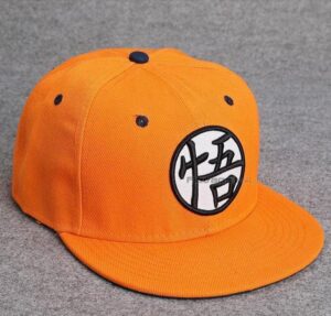 Dragon Ball Cool Orange Goku Hip Hop Snapback Hat Cap - Saiyan Stuff