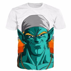 Dragon Ball Dope Handsome Piccolo Green Man T-Shirt - Saiyan Stuff