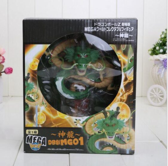 Dragon Ball Green & Golden Shenron 7 Crystal Balls Shelf Figure Set - Saiyan Stuff