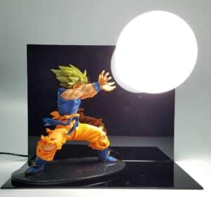 Dragon Ball Kamehameha Attack Super Saiyan Son Goku DIY Display Lamp - Saiyan Stuff - 1