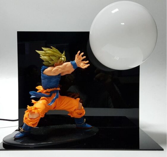 Dragon Ball Kamehameha Attack Super Saiyan Son Goku DIY Display Lamp - Saiyan Stuff - 3