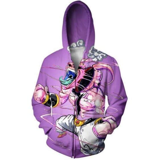 Dragon Ball Super Mad Kid Buu Graffiti Style Hoodie - Saiyan Stuff - 3