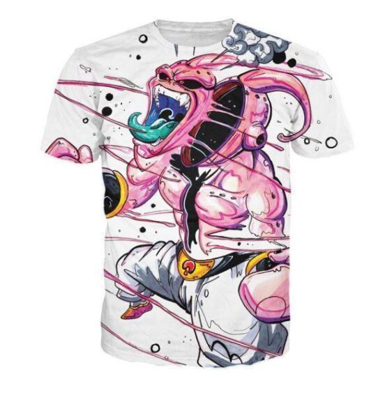 Dragon Ball Super Mad Kid Buu Graffiti Style T-Shirt - Saiyan Stuff