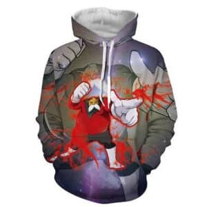 Dragon Ball Super The Fearless Toppo In Bloodlust Hoodie