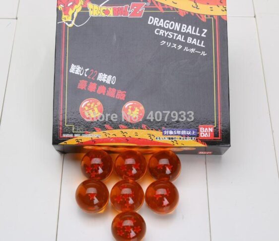 Dragon Ball Z 7 Stars Crystal Balls Set 7 Pcs - Saiyan Stuff