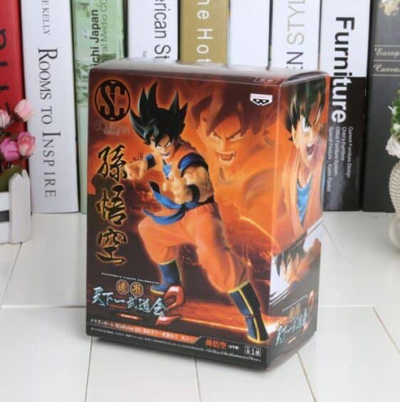 Dragon Ball Z Son Goku Kiai Attack PVC Collectible Action Figure 15cm - Saiyan Stuff