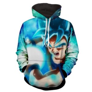 Dragon Ball Z Son Goku Releasing His Kamehameha Hoodie