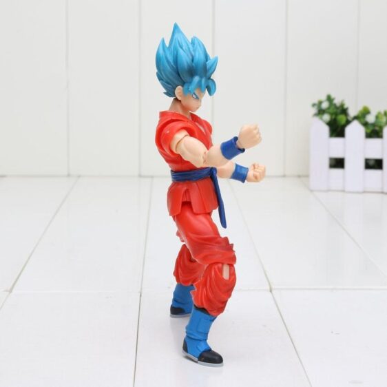 Dragon Ball Z Son Goku Super Saiyan Blue Resurrection F PVC Action Figure 16cm - Saiyan Stuff - 3