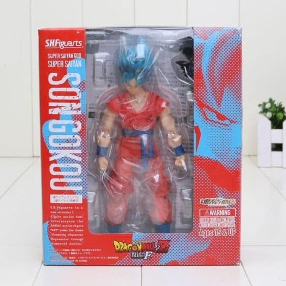Dragon Ball Z Son Goku Super Saiyan Blue Resurrection F PVC Action Figure 16cm - Saiyan Stuff - 7