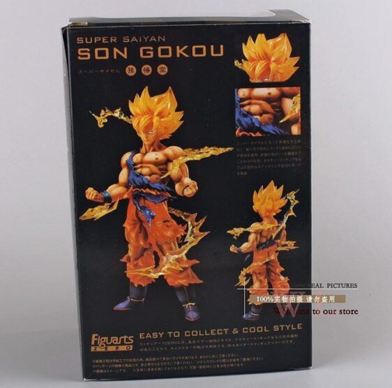 Dragon Ball Z Super Saiyan Son Goku Battle Version Action Figure 6.8' - Saiyan Stuff