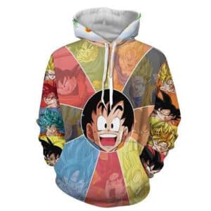 Dragon Ball Z The Fabulous Kid Goku FanArt Design Hoodie