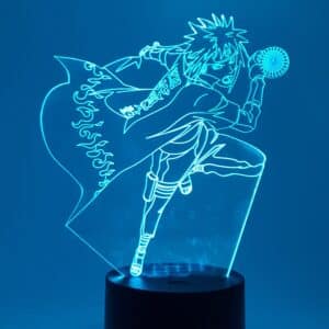 Minato Namikaze Hokage Rasengan Color Changing 3D Illusion Acrylic Lamp