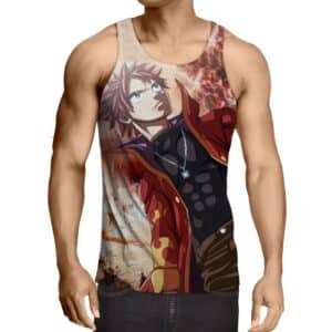 Fairy Tail Dope Natsu Dragneel No Scarf Flame Suit Tank Top