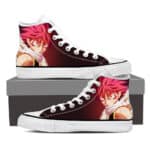 Fairy Tail Natsu Dragneel Dragon Scale Face Sneakers Shoes